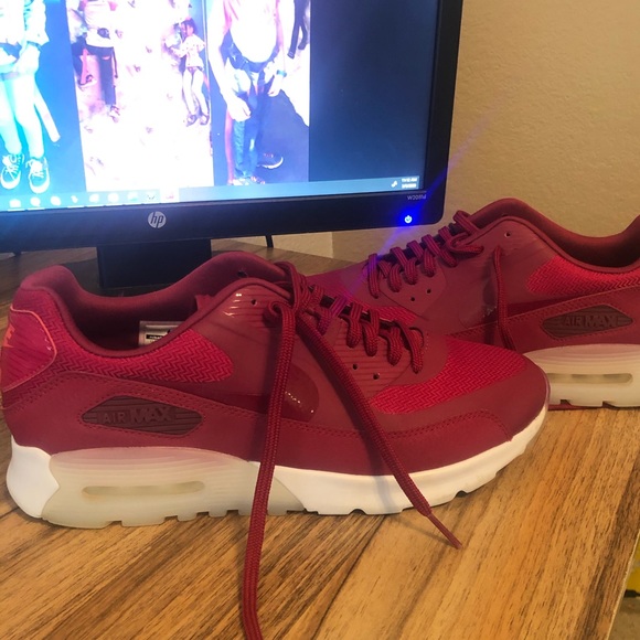 nike air max 90 hyperfuse solar red